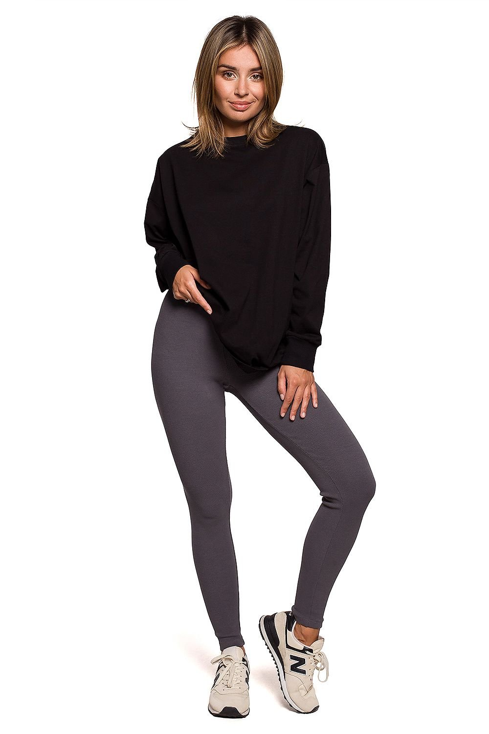 Classic knitted fabric leggings