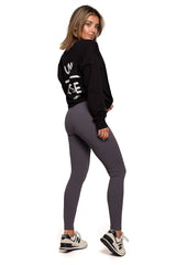 Classic knitted fabric leggings