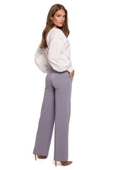 Elegant trousers with straight legs