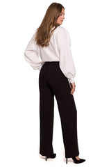 Elegant trousers with straight legs