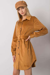 Long sleeves button-down daydress