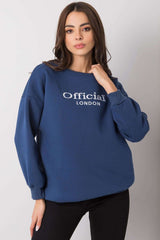 Long sleeves sweatshirt with a simple cut