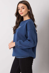 Long sleeves sweatshirt with a simple cut