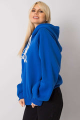 Long sleeve sweatshirt with a hood