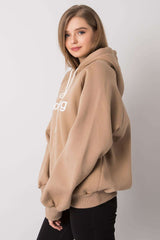 Long sleeve sweatshirt with a hood