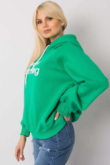 Long sleeve sweatshirt with a hood