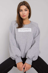 Long sleeves cotton hooded sweatshirt