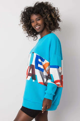 Women's sweatshirt with long sleeves