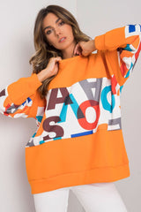 Women's sweatshirt with long sleeves