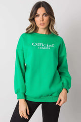 Long sleeves sweatshirt with a simple cut