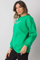 Long sleeves sweatshirt with a simple cut