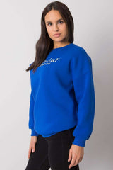 Long sleeves sweatshirt with a simple cut