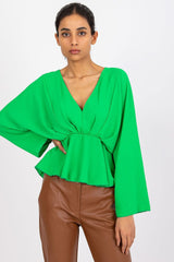 Phenomenal blouse with a loose cut