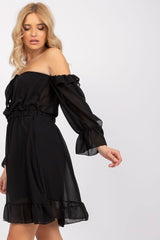 Spanish style 3/4 sleeve daydress