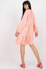 Long sleeves flared cut daydress