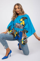 3/4 sleeves loose cut blouse