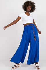 Women Viscose high-waisted pants