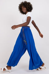 Women Viscose high-waisted pants