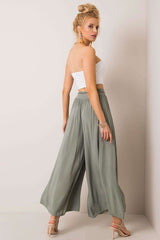 Women Viscose high-waisted pants