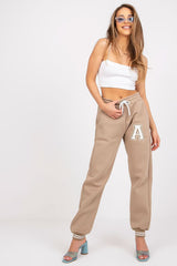 Women's sweatpants with elastic band