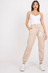 Women's sweatpants with elastic band