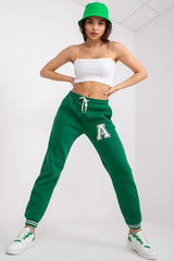 Women's sweatpants with elastic band