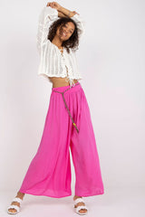 Women Viscose high-waisted pants