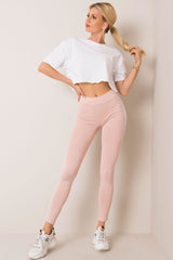 Long breathable basic leggings