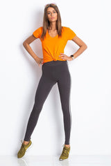 Long breathable basic leggings