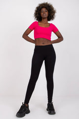 Long breathable basic leggings