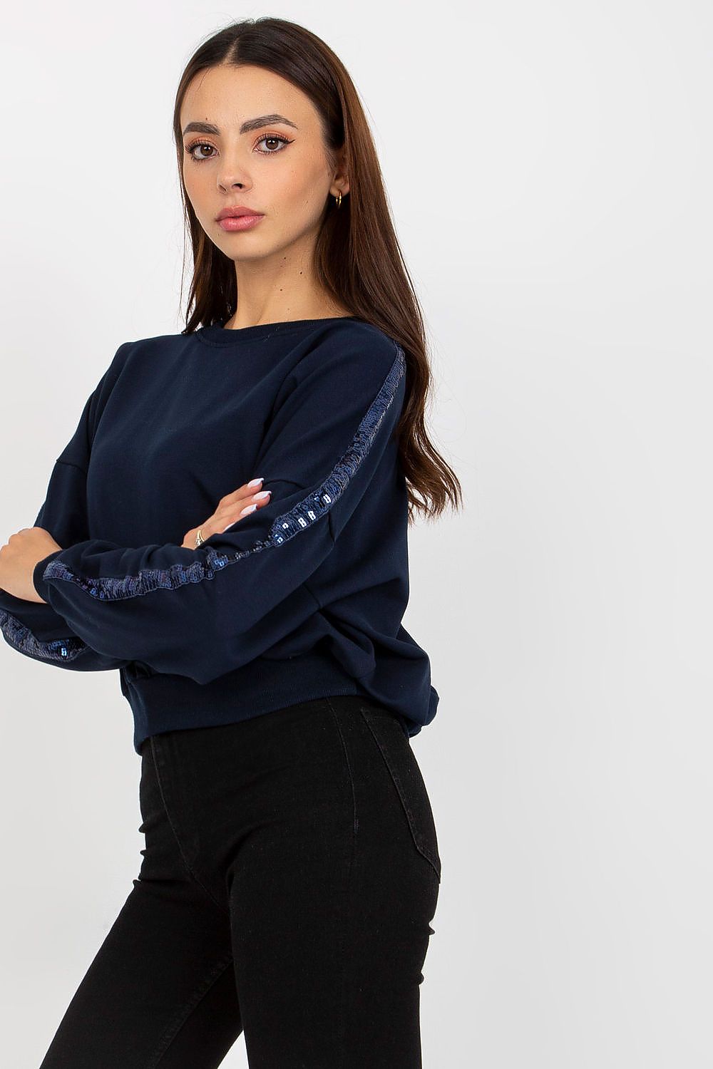 Long Sleeves Sequins Sweatshirt Secondary image