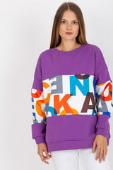 Women's sweatshirt with long sleeves