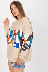 Women's sweatshirt with long sleeves