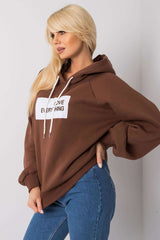 Long sleeves sweatshirt with hood