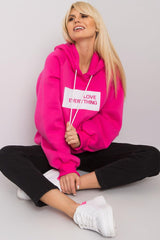 Long sleeves sweatshirt with hood