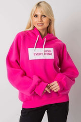 Long sleeves sweatshirt with hood