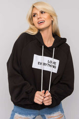 Long sleeves sweatshirt with hood