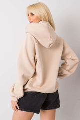 Long sleeves sweatshirt with hood