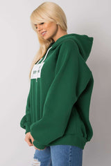 Long sleeves sweatshirt with hood