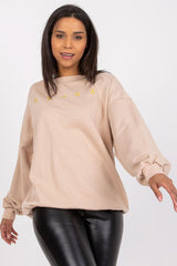 Long sleeves round neck sweatshirt