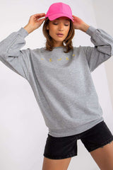 Long sleeves round neck sweatshirt