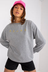 Long sleeves round neck sweatshirt