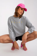 Long sleeves round neck sweatshirt