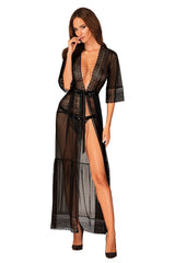 Extremely sexy robe nightgown