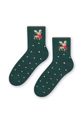 Beautiful winter-Christmas patterns socks