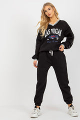 Long sleeves sweatshirt and pants set