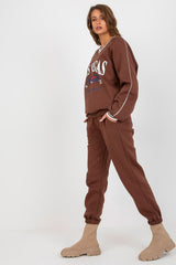 Long sleeves sweatshirt and pants set