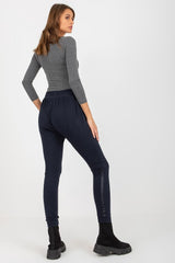 High waist elastic waistband sweatpants