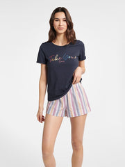 Short cotton t-shirt short Pyjamas set