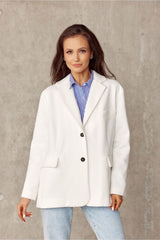 Long sleeves loose cut jacket